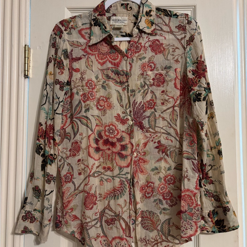 Denim & Supply Ralph Lauren Floral Shirt